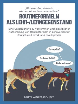 cover image of "Gäbe es das Lehrwerk, würden wir es Ihnen empfehlen". Routineformeln als Lehr-/Lerngegenstand